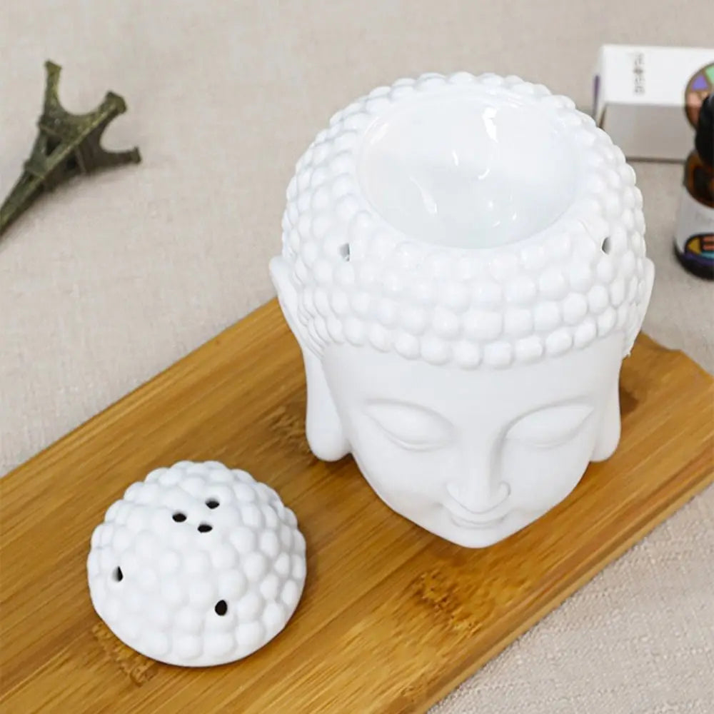 statue de tête de bouddha