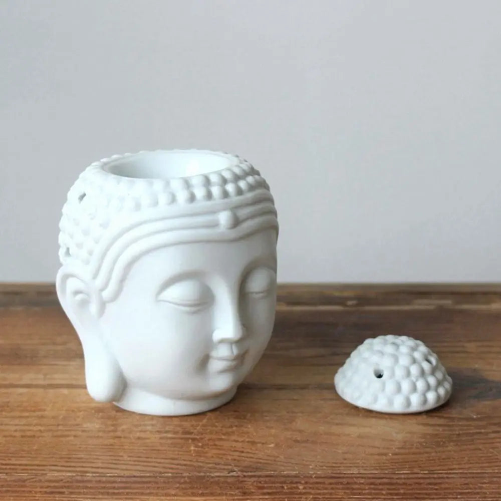 statue de tête de bouddha