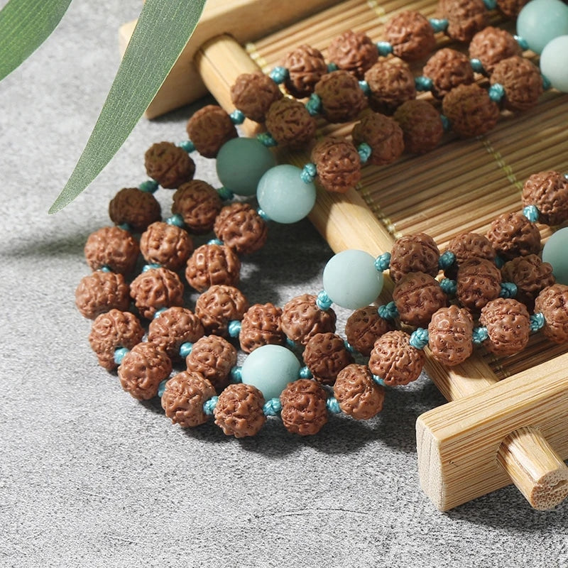 collier mala du tibet