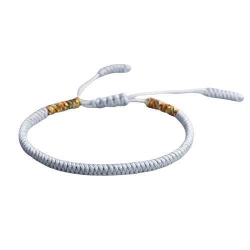 bracelet de la chance gris