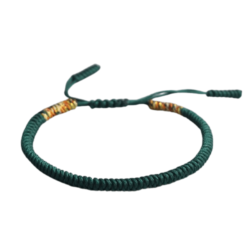 bracelet de la chance vert