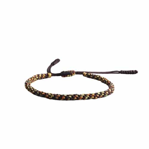 bracelet tibétain triple corde