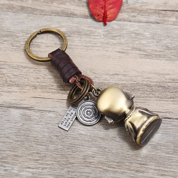 Punk Vintage Petit Moine Bouddha Pendentif Porte Cl S Tiss La Main Voiture R Tro En 2