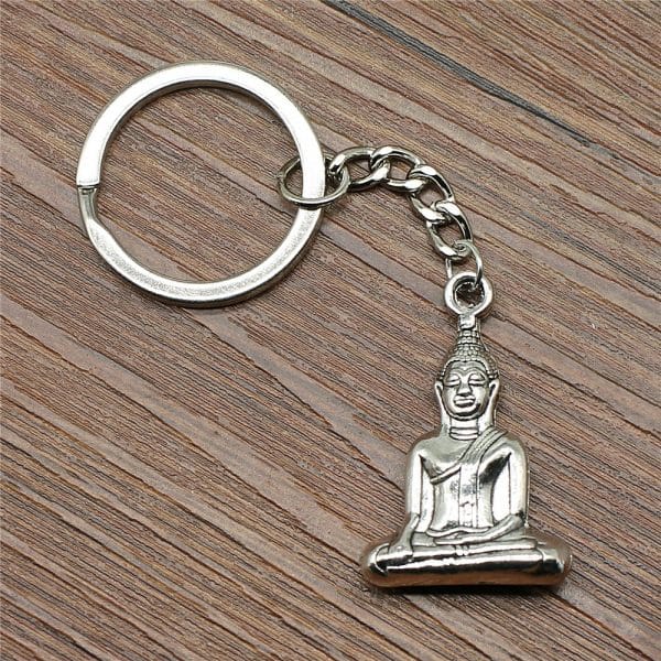 R Tro Bijoux Religieux Porte Cl S Hommes Bouddha Statue Pendentif Bouddha Porte Cl S Hommes 2