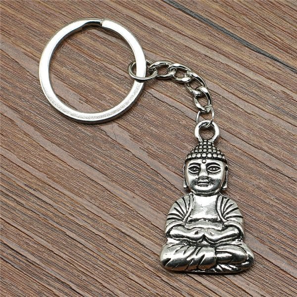 R Tro Bijoux Religieux Porte Cl S Hommes Bouddha Statue Pendentif Bouddha Porte Cl S Hommes 3