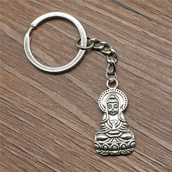 R Tro Bijoux Religieux Porte Cl S Hommes Bouddha Statue Pendentif Bouddha Porte Cl S Hommes 5