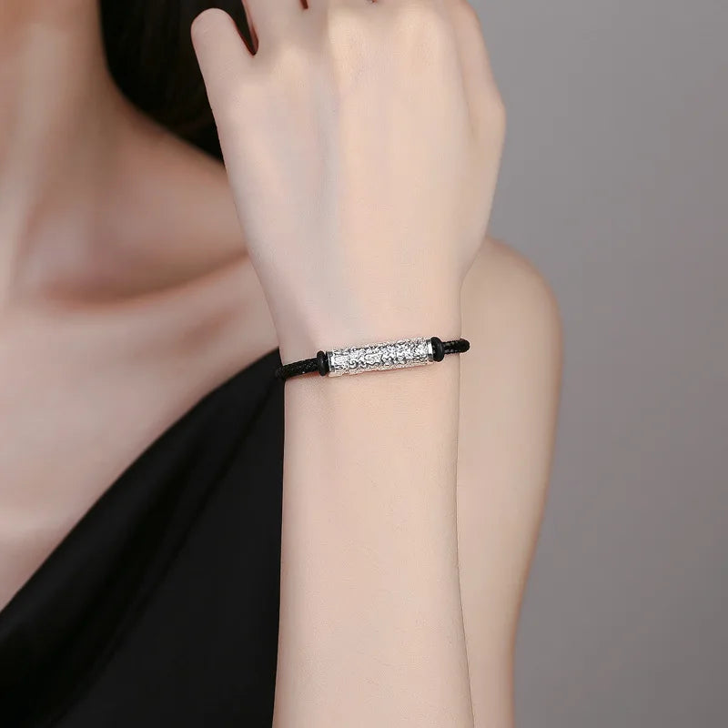 Bracelet Tibétain Bouddhiste – Corde Amulette de Protection