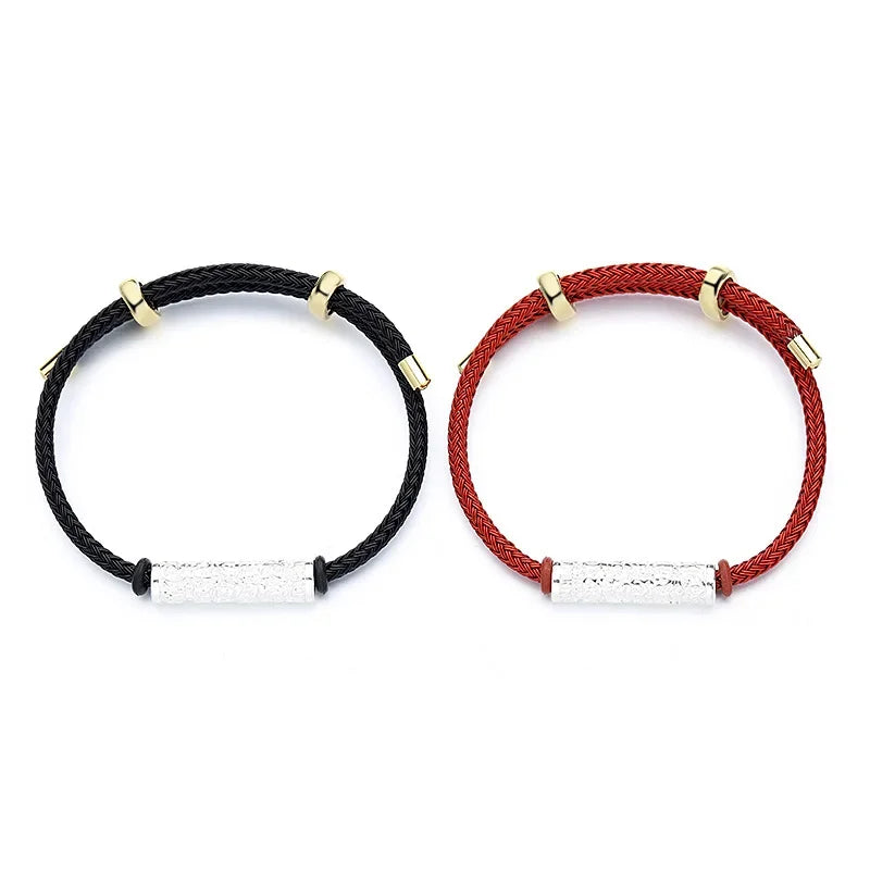 Bracelet Tibétain Bouddhiste – Corde Amulette de Protection