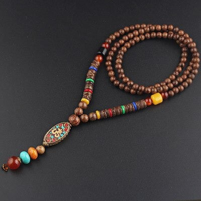 ancien collier du tibet