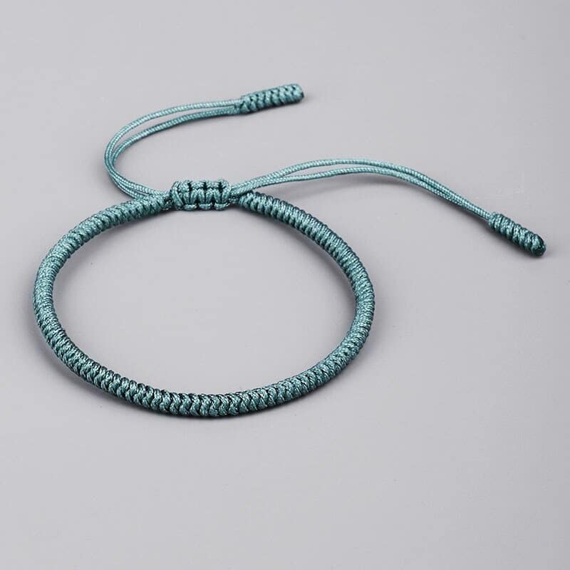 bracelet de la chance corde tibetaine