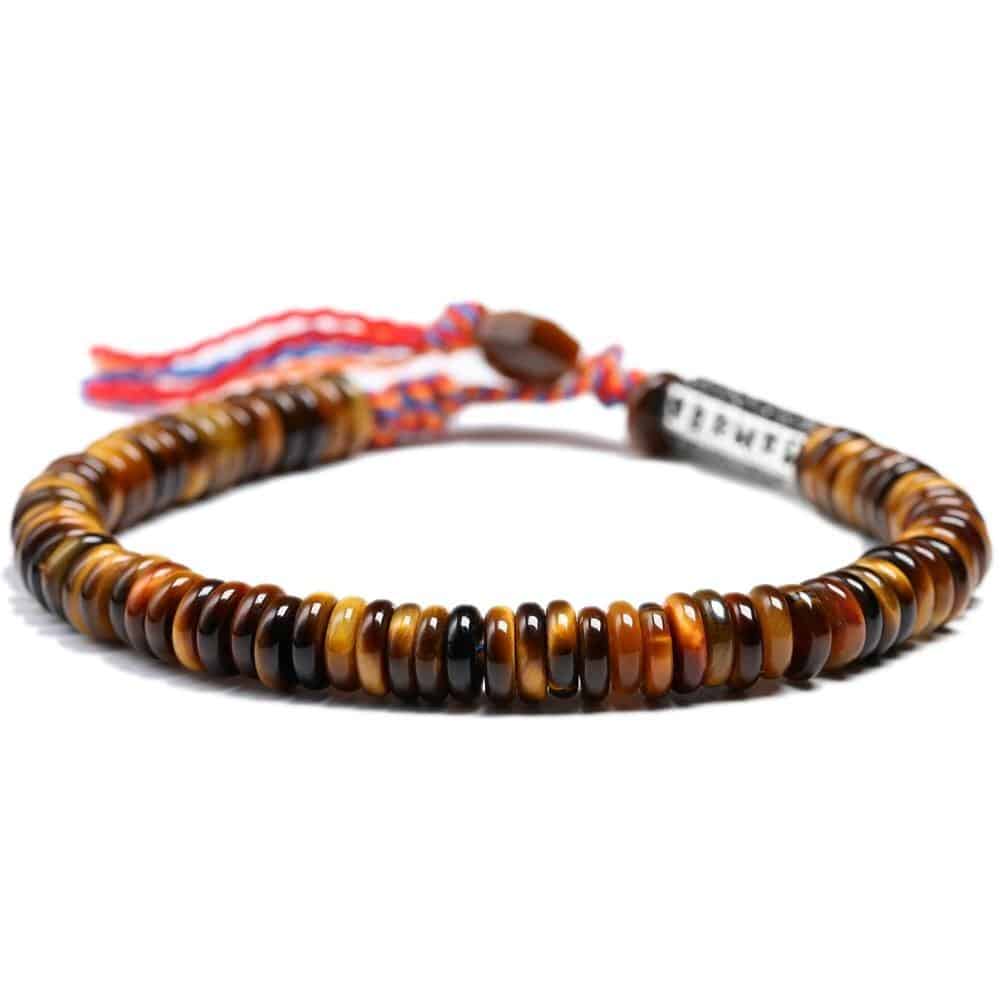 bracelet tibetain oeil de tigre
