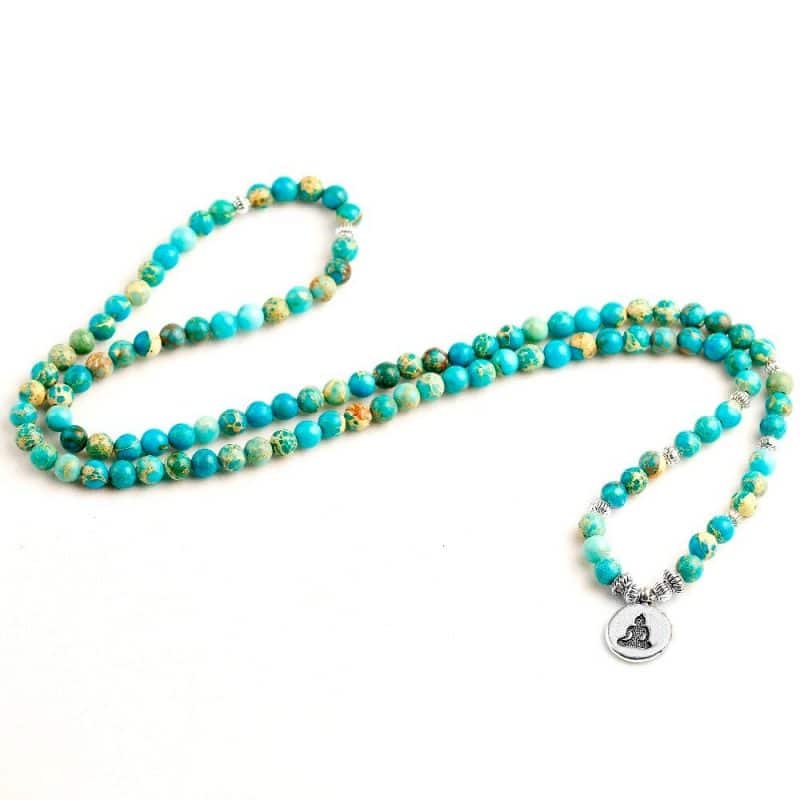 collier mala 108 perle