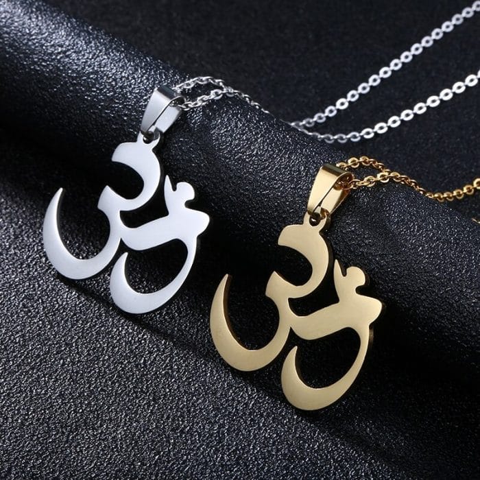 collier tibetain aum