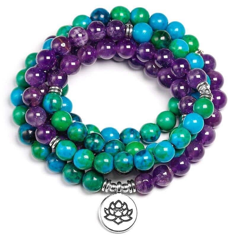 mala tibetain 108 perles