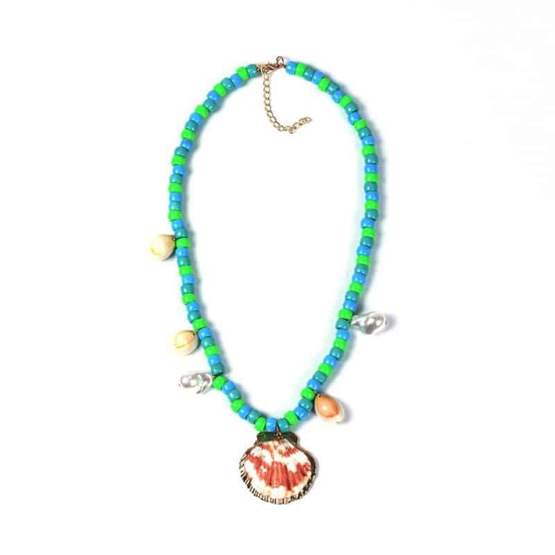 pendentif tibetain turquoise corail