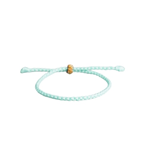 bracelet tibétain nœud macramé bleu (copie)