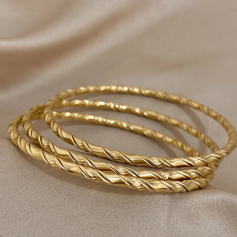 Bracelets Bouddhistes Tibétains – Élégance Dorée