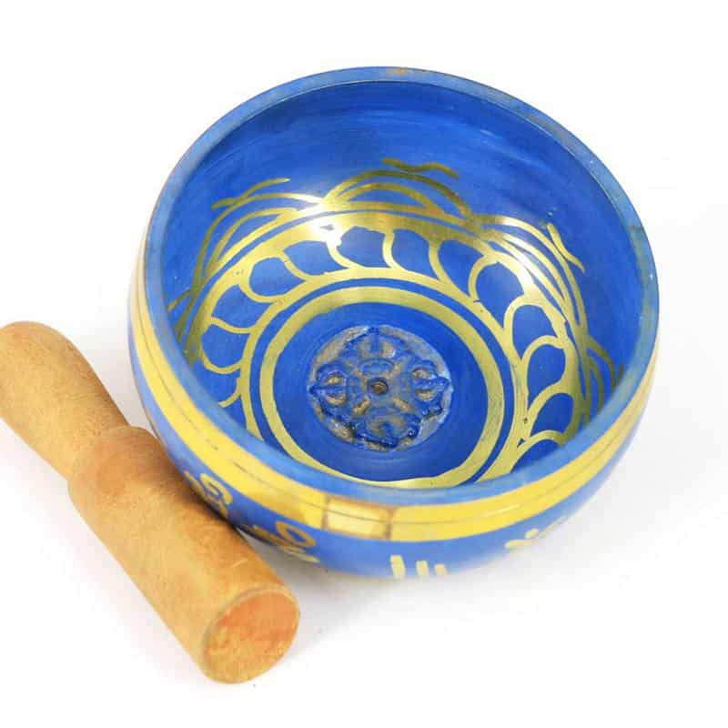 Bol De Chant De Bouddha Tib Tain N Palais Fait La Main Avec Maillet Pour La 3