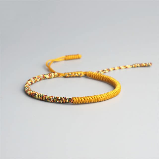 Bracelet De La Chance – Bicolore Jaune Multi