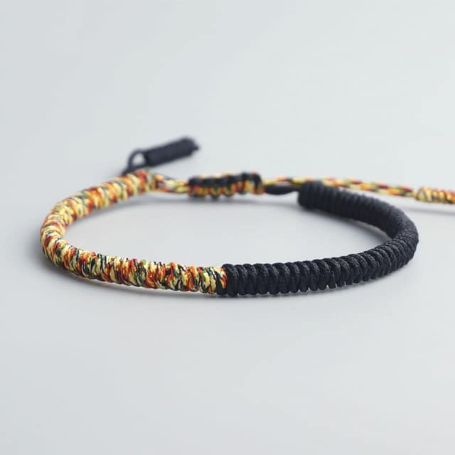 Bracelet De La Chance – Bicolore Jaune Noir