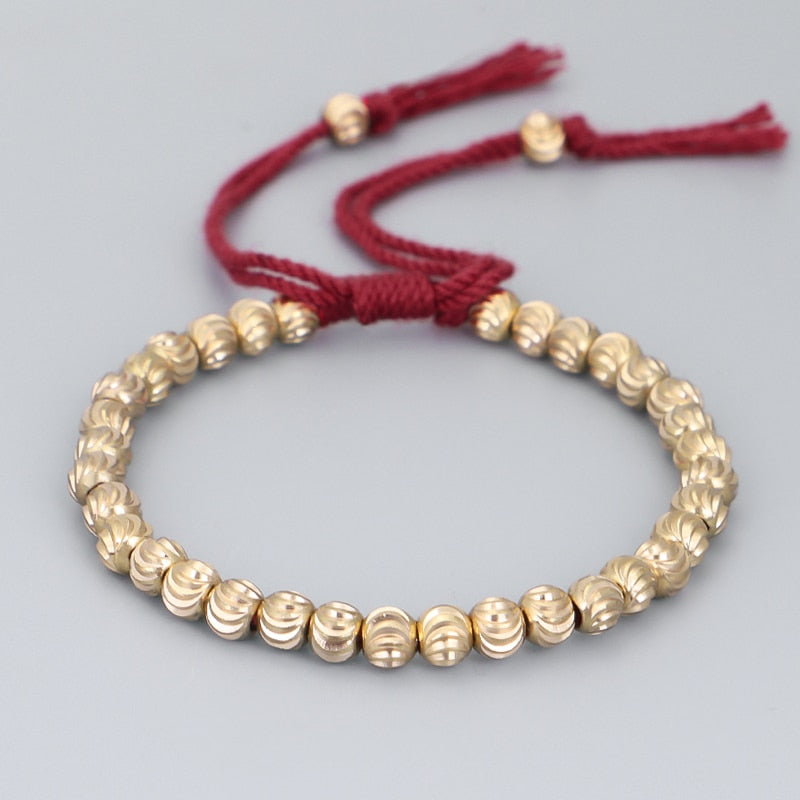 bracelet tibétain shamballa