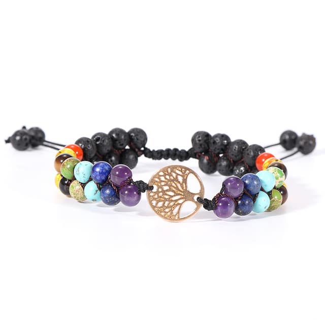 Femmes Hommes 7 Chakras Bracelets Gu Rison Quilibre Reiki Bouddha Pri Re Yoga Bracelet Naturel Lave.jpg 640x640