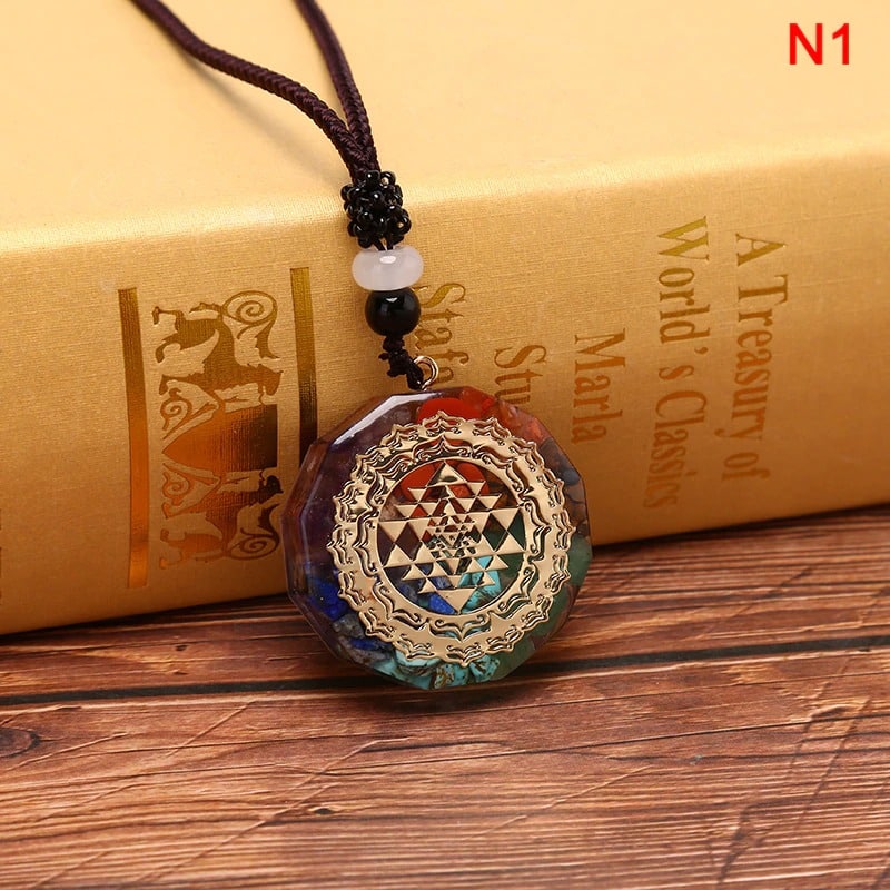 Collier et pendentif tibétain