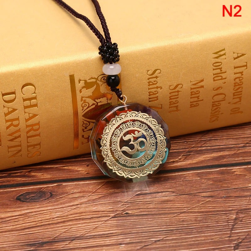 Collier et pendentif tibétain