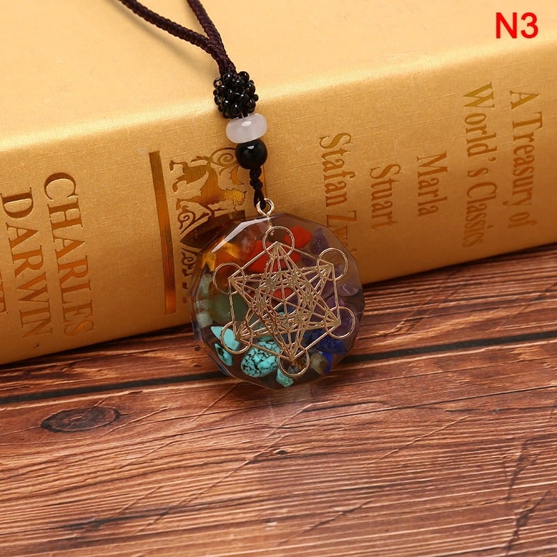 Collier et pendentif tibétain
