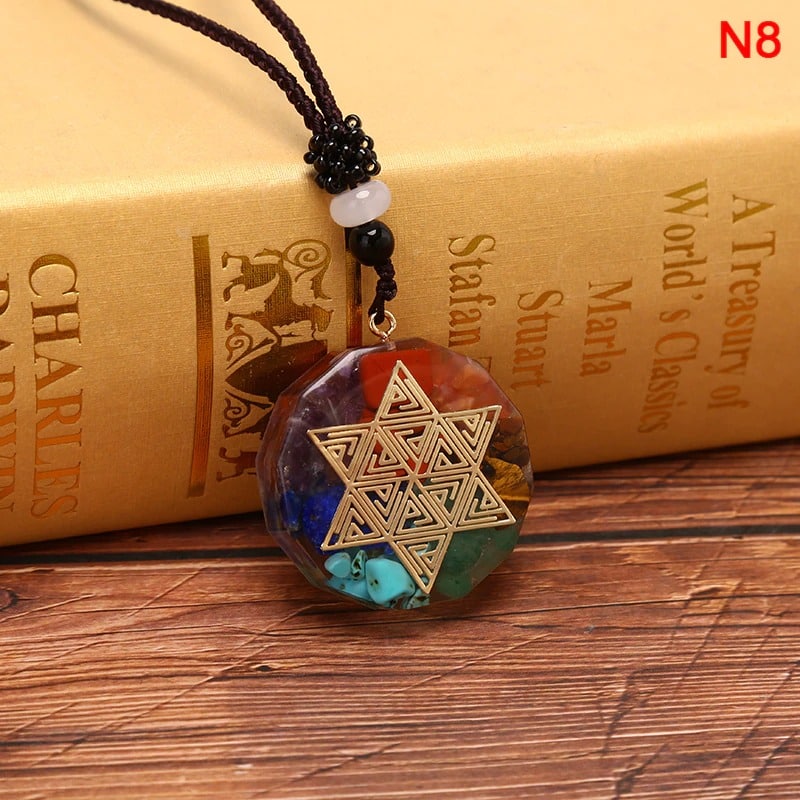 Collier et pendentif tibétain