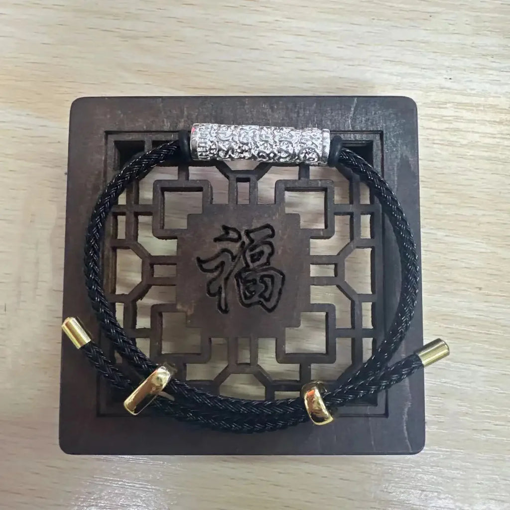 Bracelet Tibétain Bouddhiste – Corde Amulette de Protection