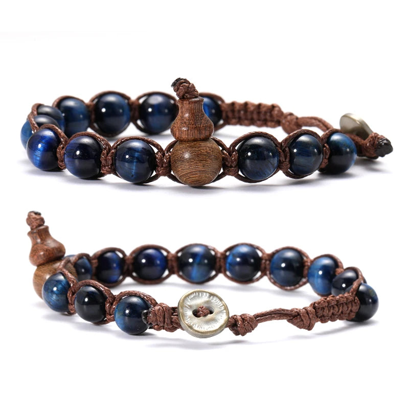 Talisman Ruyi – Bracelet tibétain bouddhiste en perles 8 mm