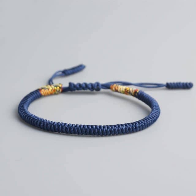 Bracelet de la chance Esprit Tibet Bleu 