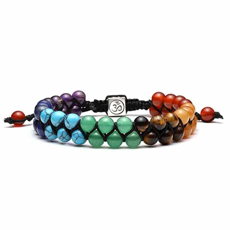 Bracelet harmonisation 7 chakras Esprit Tibet 