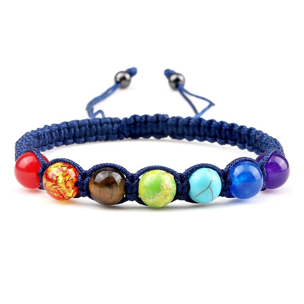 Bracelet shamballa chakras – Esprit Tibet - Main Image