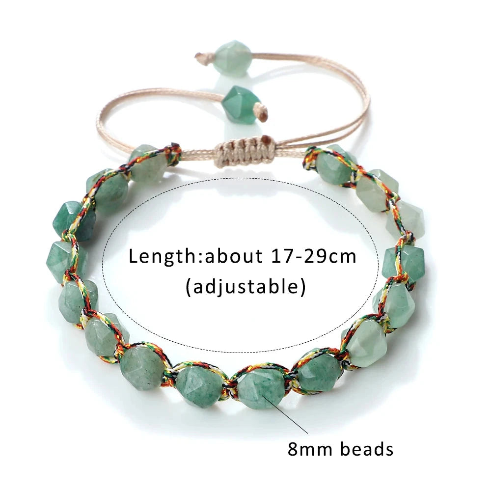 Bracelet Shamballa Tibétain – Énergie Bouddhiste 8 mm Esprit Tibet 