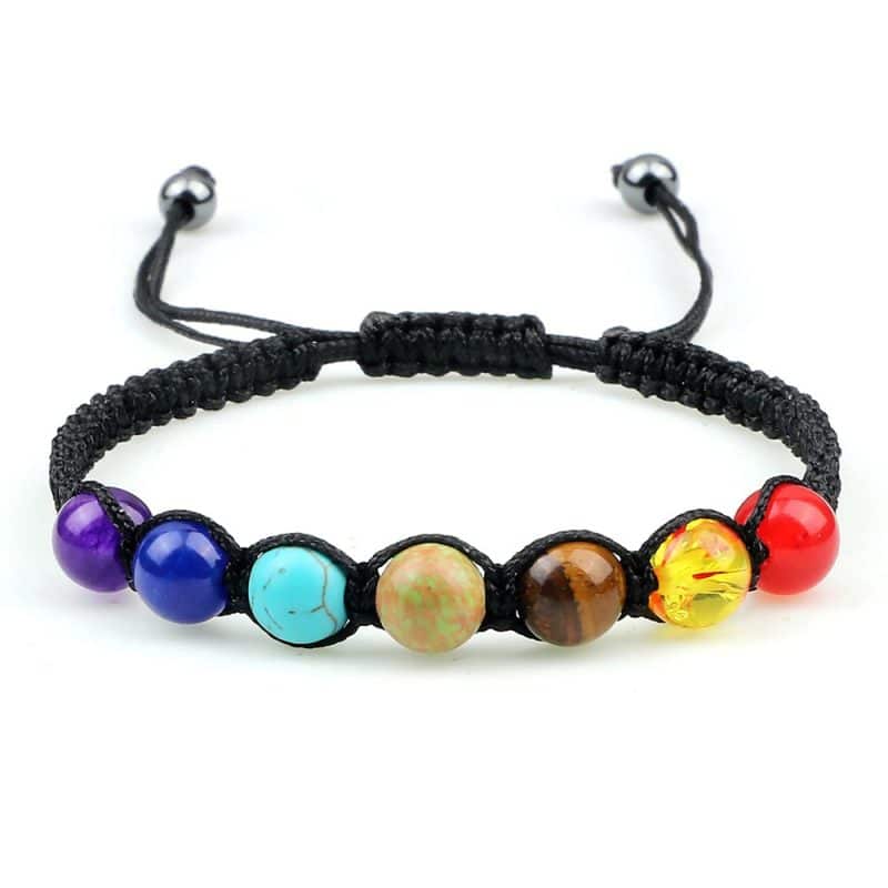 bracelet tibetain 7 chakras