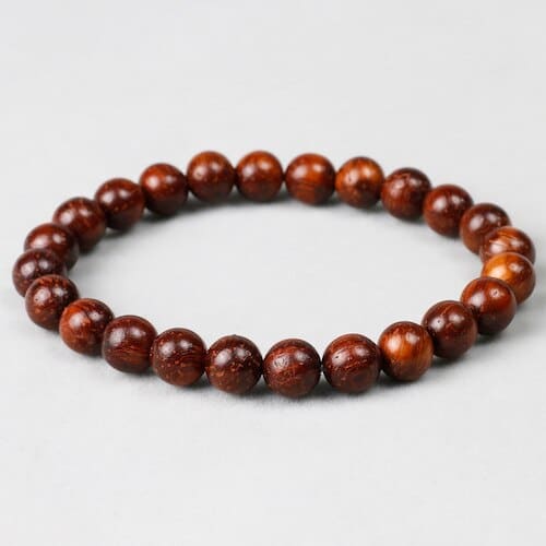bracelet tibétain en bois