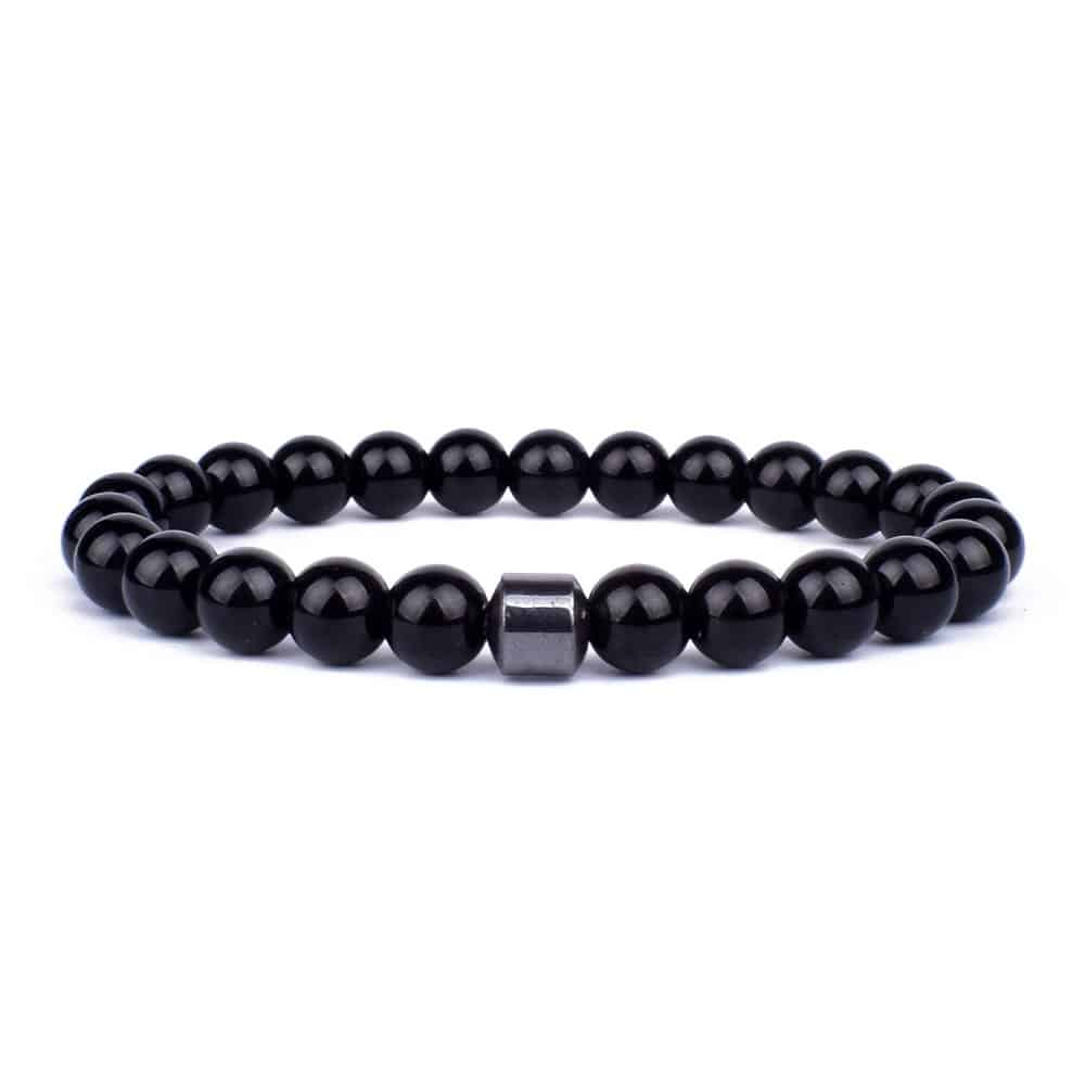 bracelet tibétain hématite