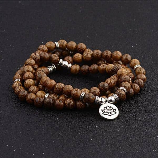 Bracelet tibétain homme Esprit Tibet Lotus 