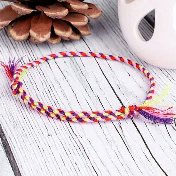 Bracelet Tibétain Multicolore – Symbole Porte-Bonheur Esprit Tibet 
