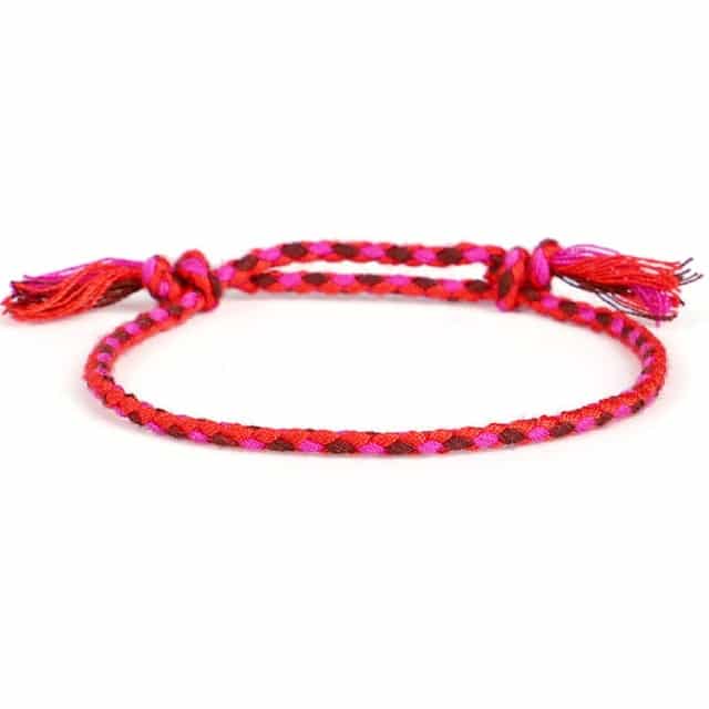 Bracelet Tibétain Multicolore – Symbole Porte-Bonheur Esprit Tibet 