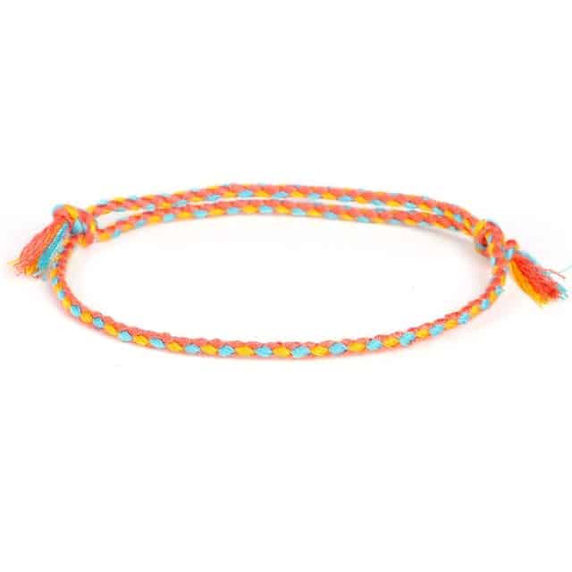 Bracelet Tibétain Multicolore – Symbole Porte-Bonheur Esprit Tibet 