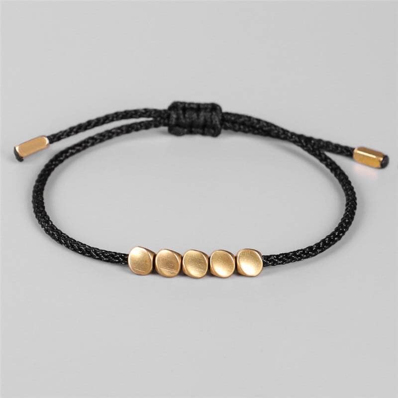 Bracelet Tibétain - Rouge | Noir Esprit Tibet 
