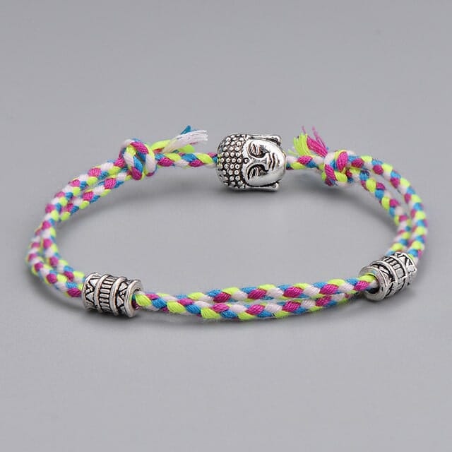 Bracelet Tibétain - Tête de Bouddha Esprit Tibet Multi 