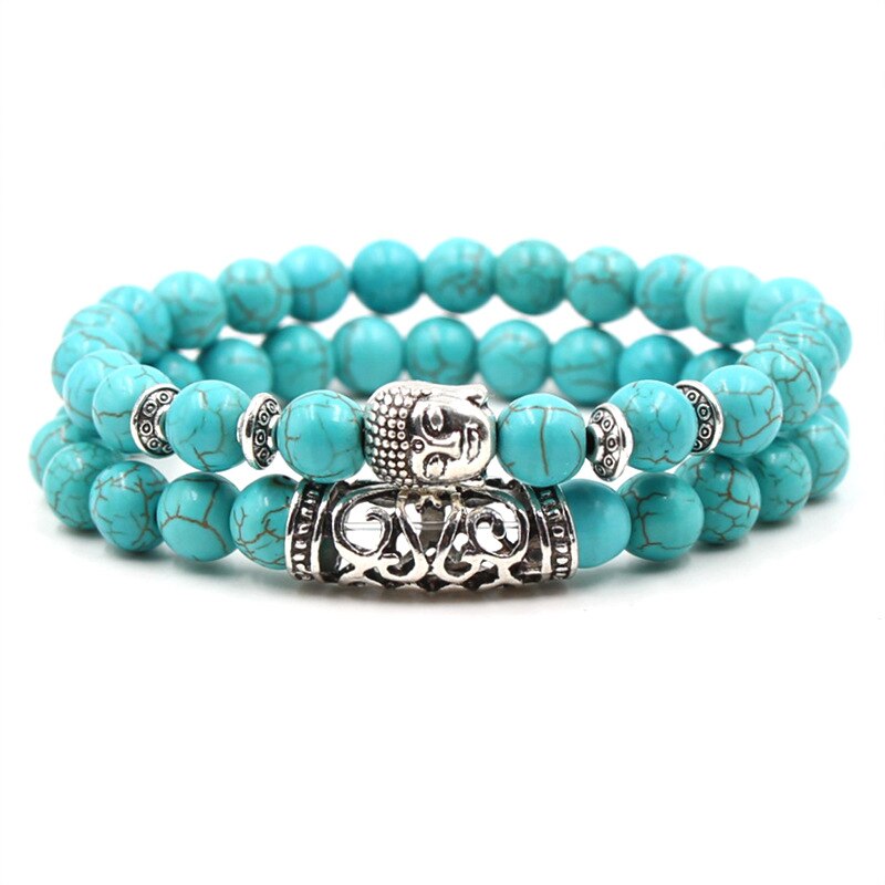 bracelet tibétain turquoise