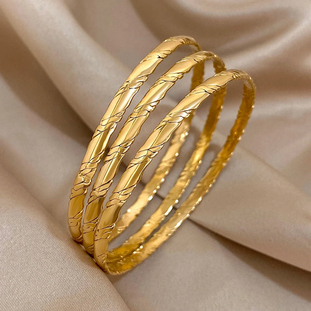 Bracelets Bouddhistes Tibétains – Élégance Dorée Esprit Tibet Harmonie du Cœur 