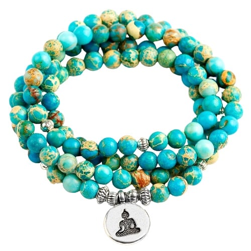 collier mala 108 perles