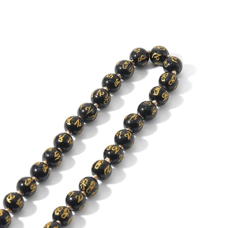 collier du tibet avec mantra