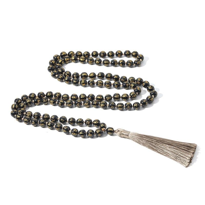 collier mantra tibetain